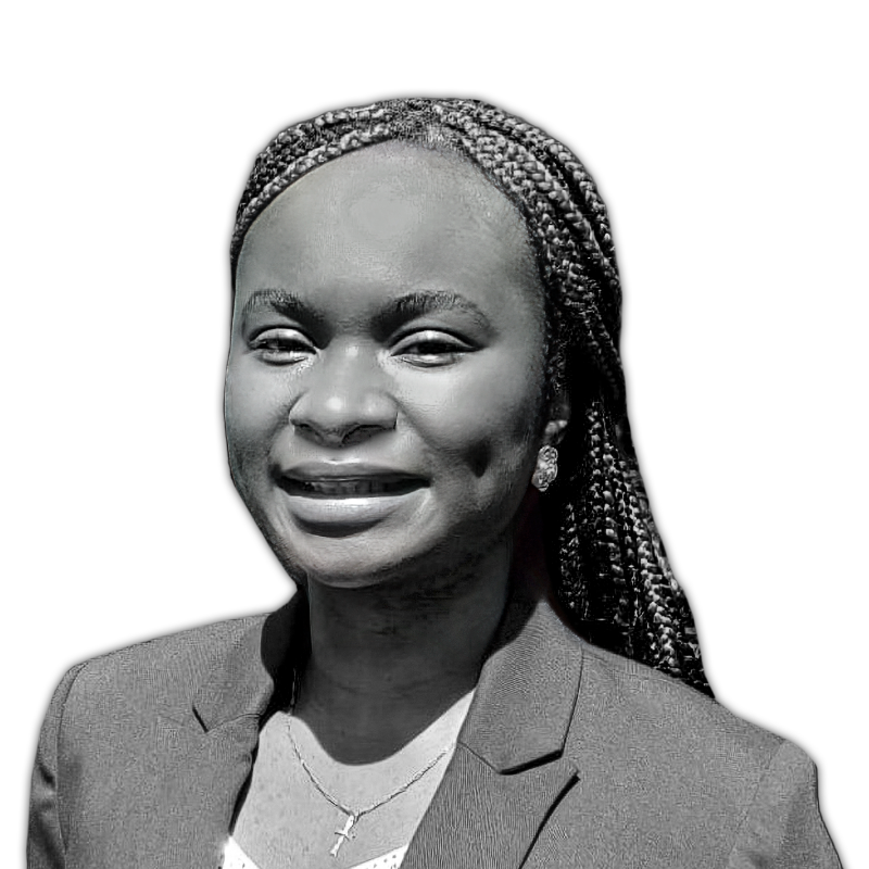 silhouette photo of woman