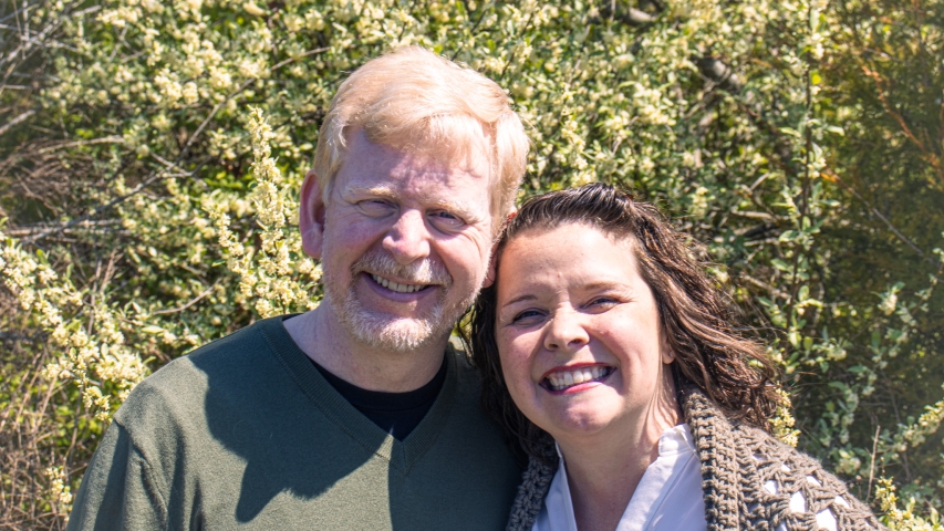 photo of man and woman, outdoors
