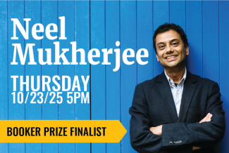 photo of man with text in white