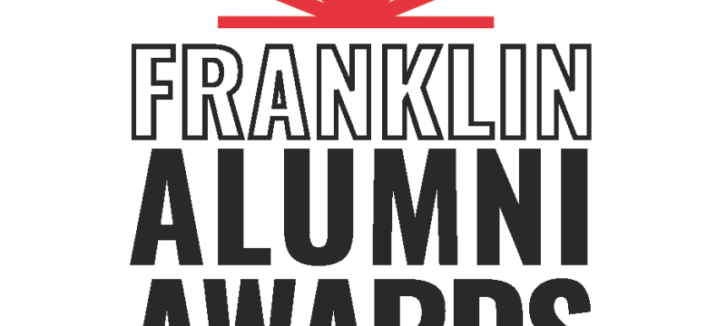 graphic with black text on white, red spark