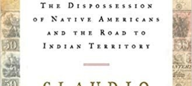 book cover, with text and border of old currency illustrations