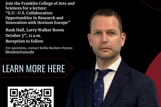 flyer with information on Florent Bernard lecture